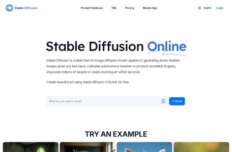 Stable Diffusion Online