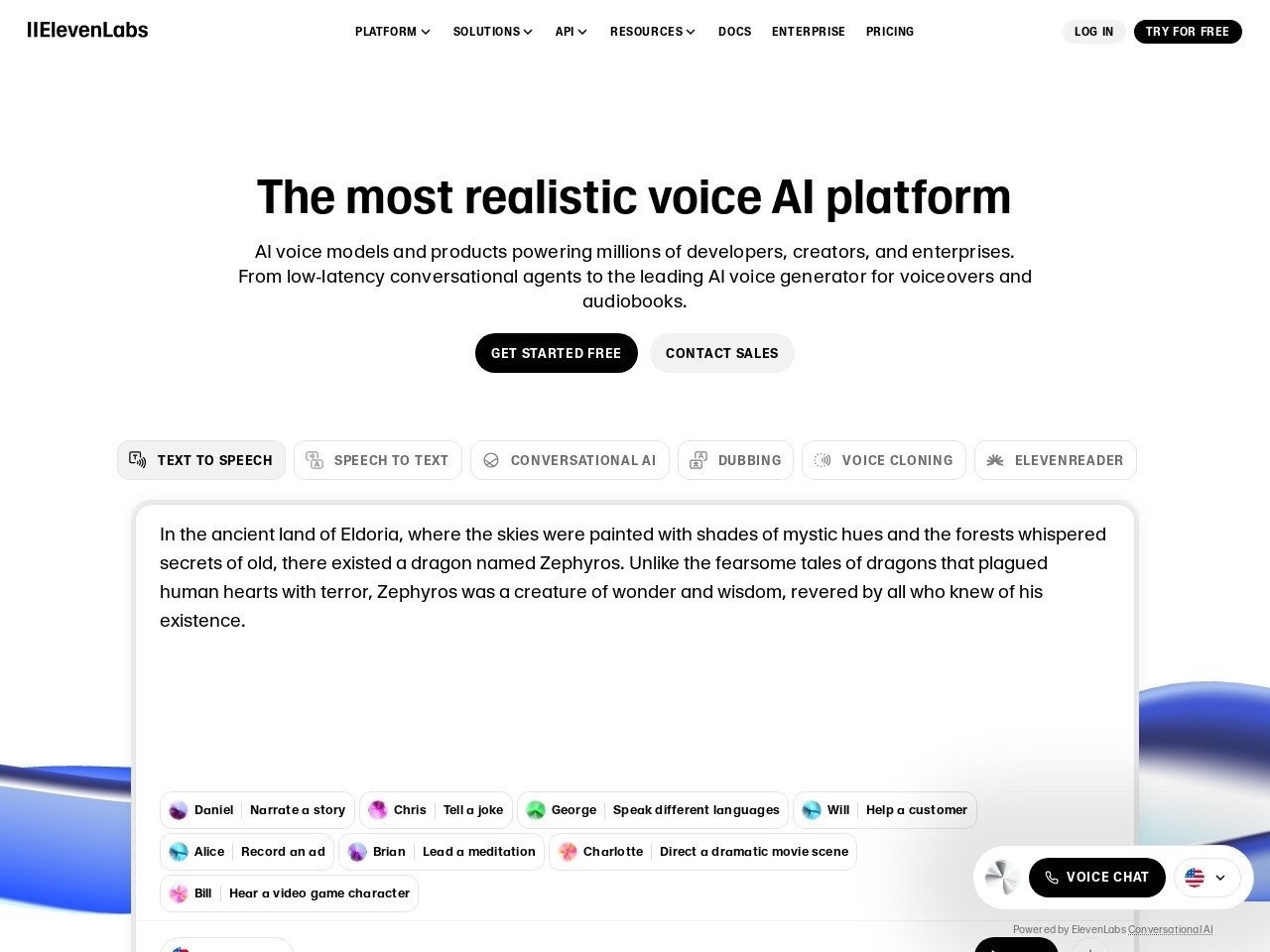 Free Text to Speech & AI Voice Generator