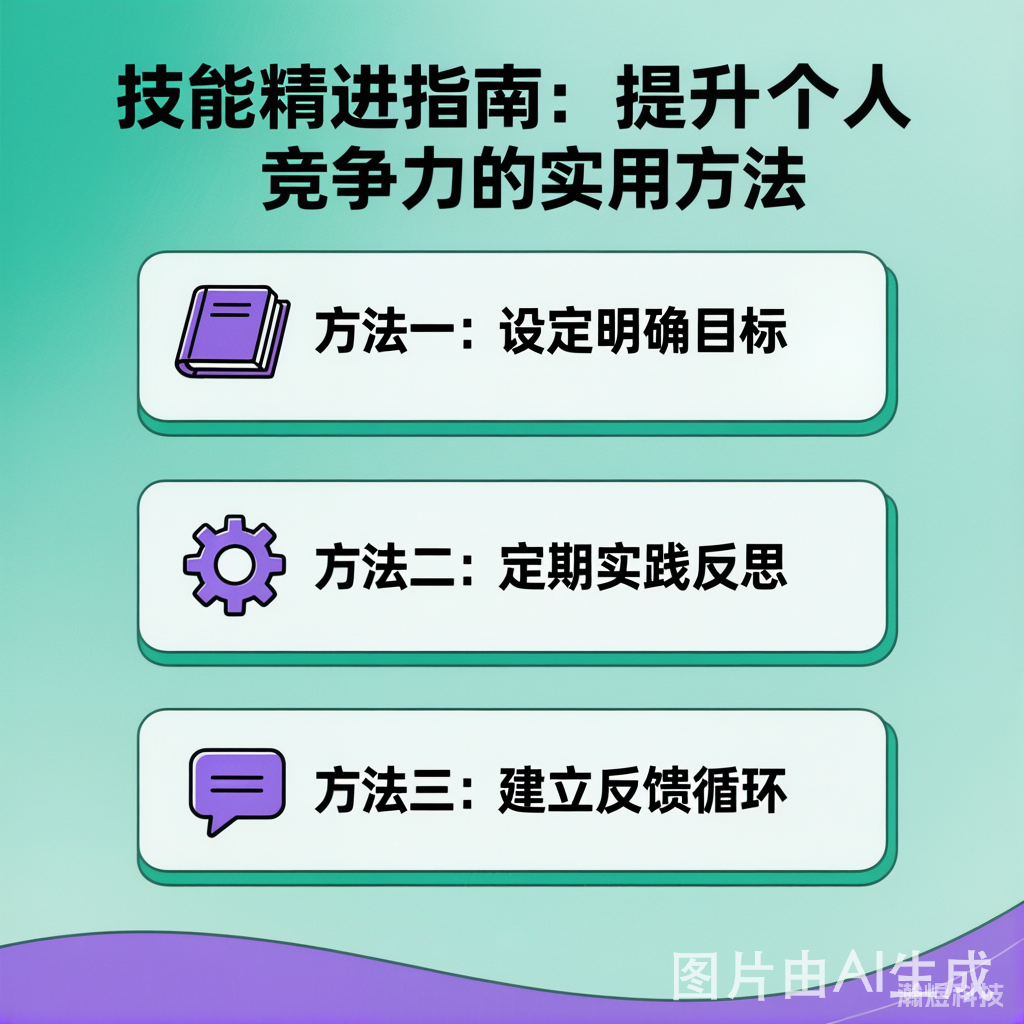 技能精进指南：提升个人竞争力的实用方法