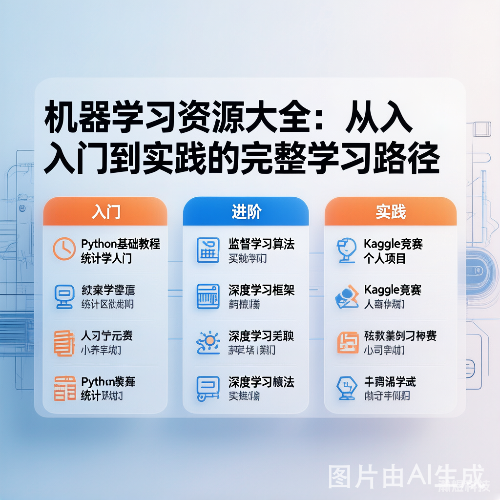 机器学习资源大全：从入门到实践的完整学习路径