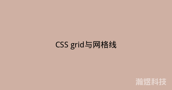 CSS grid与网格线